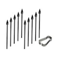 Miniatyrbilde 1 av 5: 10 stk Stylusspisser Stylus Refill Pennepåfyll for Galaxy Tab S6lite S6/s7/s7/s8 Note10/note20 G