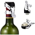 Miniatyrbilde 2 av 2: 4 stk. Champagnekorker, Champagnekork i rustfritt stål for musserende vin