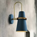 Miniatyrbillede 1 af 4: Nordisk moderne design guld horn væglamper - Ideel til soveværelse, stue eller entre - Tilføj et elegant touch til indretningen.