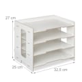 Miniatyrbilde 4 av 5: XJ-Brevkurv i MDF med 3 rom