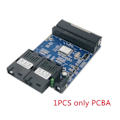 Miniatyrbillede 3 af 5: XJ-Gigabit Ethernet Switch Fiber Optisk Mediekonverter 4 Rj45 2 10/100/1000m Utp 2f4e Port Pcb