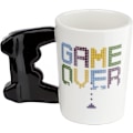 Miniatyrbillede 4 af 5: XJ-GAME OVER Spilcontroller Keramikformet Hankkrus, Te Kaffe Varme Drikke, Dekorativ Gaveæske