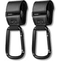 Stroller Clips 2 pcs, Stroller Hooks for Shopping Bags, Stroller Hook Organizer, Stroller Clip for Mom, Carabiner, Stroller Bag