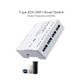 Pikkukuva 1 / 5: XJ-Tuya Älykäs Kytkin Wifi Diy Ajastin+kaukosäädin Ac/dc 7-32v 4ch Rf Smartlife Kodin Automatisointimoduuli Ale:lle