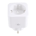 Miniatyrbillede 4 af 5: XJ-EU-stik 16A med Graffiti Wifi Smart Socket U-stik Fjernbetjening Timer Tænd/Sluk-kontakt