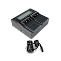 Miniatyrbillede 2 af 5: XJ-Np-w126 Batteri Dobbelt Oplader Smart Digital Oplader Til Xt3 X100v Xt200 Xt30 Xa7 Kamera Batteri Ch