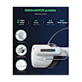 Pikkukuva 5 / 5: XJ-5000mah Miniakku 5v2a Pikalataukseen Type-c Liitännällä Rgb-lampulla Quest2 Vr Lisätarvikkeille