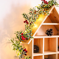 Miniatyrbillede 2 af 3: XJ-Lysstreng Julelysstreng LED Røde Bær Lysstreng LED Guirlande Lysstreng Juledekoration til Hjemmet (YJD)