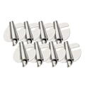 Miniatyrbillede 1 af 5: XJ-8 stk. Universal Syning Rullede Faldfod, 3-10 mm Rullede- Trykfod, Symaskine Bred Rullede-