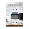 Miniatyrbillede 5 af 5: XJ-63a Tuya Smartlife Wifi Energimåler Kwh Måler Switch Timer Med Spænding Strøm Og Lækage Pr