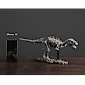Miniatyrbillede 3 af 4: Simuleringsfossil af dinosaurskelet, statue, dyr, harpikshåndværk, ornament, innovativ til hjemmet