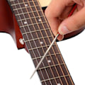 Miniatyrbilde 4 av 4: Sett med 10 gitarfiler, for bro- og sadelspor, reparasjonsverktøy, rengjøring og vedlikehold av gitar og fiolin