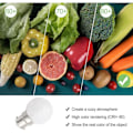 Miniatyrbilde 4 av 5: 6 stk B22 LED-pære 3W Golfball Lyspærer B22 Bajonett Liten Globepære Dimbar