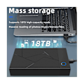 Miniatyrbillede 5 af 5: XJ-3.5 Tommer Hdd Kabinet Usb 3.0 Til Sata Harddisk Case Ssd Kabinet Ekstern Solid State Harddisk
