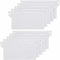 Miniatyrbild 1 av 3: Tyngdplatta för Lamellgardiner, 10-pack, Tyngder för Vertikala Gardiner, Vit Reservdel för 127 mm Vertikala Lameller
