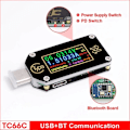 Miniatyrbild 2 av 5: XJ-Tc66c Type-c Pd Trigger Usb Voltmeter Amperemeter Spänning 2-vägs Strömmätare Multimeter Med Bluetooth