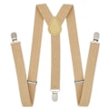 Pikkukuva 1 / 2: XJ-Smala Beige henkselit klipseillä 2,5cm