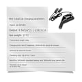 Miniatyrbilde 3 av 5: XJ-3 3-i-1 Batterilader For Mini 3 Pro Hurtiglading Usb Dobbel Billader Adapter Rc Kontroller Ac