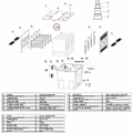 Miniatyrbild 2 av 4: Reservdelar biofilter CBF-350 komplett set filtersvamp filterskum