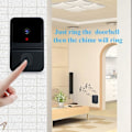 Miniatyrbillede 4 af 5: XJ-Trådløst Kamera Med Trådløs Klokke, Intercom HD Nattesyn Wifi Genopladelig Sikkerheds Dørklokke