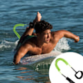 Pikkukuva 3 / 5: XJ-Surf SUP-lautaleash, 7 mm TPU-spiraalimuotoinen stand up paddle -lautaleash ja surffilautaleash, pehmustettu nilkkalenkki jalkahihna