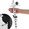 Miniatyrbillede 4 af 4: Parasolfod i metal - Balkonholder til parasoller - Paraplyholder til brede balkonrækværk (28mm-38mm)