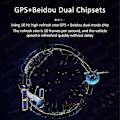 Miniatyrbilde 4 av 4: Den nyeste GPS HUD digitale speedometer Plug And Play Alle biler Stor skrift Kmh Mph Biltilbehør null