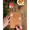 Miniatyrbillede 4 af 4: XJ-Papirsposer med håndtag 30-pak, gaveposer, 15x21x8cm (brun)
