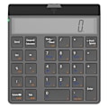 Miniatyrbilde 1 av 5: XJ-Numerisk Tastatur 4.0 Bluetooth Tastatur Med Display Kalkulator Funksjon 2 I 1 Num Pad Og Kalku