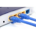 Miniatyrbilde 4 av 5: XJ-400 cm Cat5e 1000 Mbps Ethernet / Nettverkskabel - Blå
