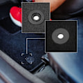 Miniatyrbilde 3 av 4: Sort ledende matte for Peugeot 208 I sedan (2012-2019)