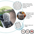 Miniatyrbilde 2 av 4: Takrennerensere i Aluminium Gitter Beskyttelse Takrennebeskytter i Metall Takrennebeskyttelse Blader for Hus, Takskjegg, Grøft