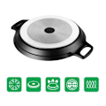 Miniatyrbillede 5 af 5: XJ-Paellapande med 2 Grydelapper - 36 cm