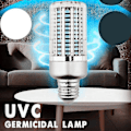 Miniatyrbillede 2 af 5: UVC Ultraviolet Desinfektionslampe 40w Majslampe Led Bakteriedræbende Lampe Fjernbetjening Timer Ster