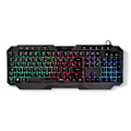 Pikkukuva 1 / 5: XJ-Langallinen pelinäppäimistö | USB Type-A | Kalvonäppäimet | LED | AZERTY | FR-asettelu | USB-virta | Virtajohdon pituus: 1,30 m | Multimedia