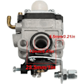 Pikkukuva 2 / 3: Kaasutin Honda 4-tahtimoottoreille GX31 GX22 FG100 16100-ZM5-803 GCA91 Carb kaasuttimen säätötyökalulla ja polttoaineletkusarjalla