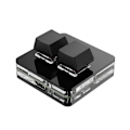 Miniatyrbilde 1 av 5: XJ-Custom Mini Tastatur 2 Taster Rgb Macro Osu Tastatur Programmerbart Mekanisk Tastatur For Gaming Arbeid