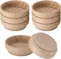 8 st Filtkoppar, Runda Möbelkoppar, Halkfria Golvbensskydd, 6 cm Dynor för Möbelfötter, Stolsben