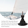Miniatyrbillede 3 af 5: XJ-Sail Base 360 Justerbar Windsurf Mast Base Kraftig Windsurfing Base Sejl Stand Up Til Board Sa