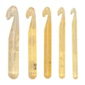 5 Pcs Large Crochet Hooks Smooth Plastic Thickened Mixed Size Big Crochet Needles for Rugs Scarf Weaving
