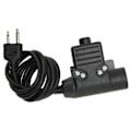 Miniatyrbild 2 av 5: XJ-MH U94 PTT-adapter Förstärkt PU-kabel Push-to-Talk Militär adapterkabel med 2-stiftskontakt för Vertex för ICOM-radio