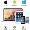 Pikkukuva 4 / 5: HDMI Langaton Näyttöadapteri WiFi 1080P Näytönpeilaus Vastaanotin Dongle iPhone Mac iOS Android TV Projektoriin