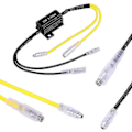 Miniatyrbillede 5 af 5: 2x Motorcykel Belastningsmodstand til LED Blinklys Reparation 25W 6.8Ohm