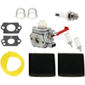 Miniatyrbillede 4 af 4: Karburator til Homelite B25C BC2500R D725CD D825SB F2020 F3040 F3050 Plæneklipper Karburator Kit Karburator Karburator Tilbehør Karburator