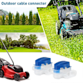 Pikkukuva 4 / 5: 314 Vedenpitävät 3-reikäiset Kaapeliliittimet 25kpl/setti Tarvikkeet Gadget Automower Gardena Robottiruohonleikkurin Lisävarusteet