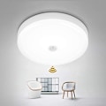 Miniatyrbilde 3 av 5: LED taklampe med bevegelsessensor, moderne rund taklampe