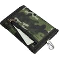 pc Camo plånbok, polyester/canvas/Oxford/barnplånbok, tonårspojke plånbok (militärgrön)