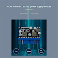 Pikkukuva 4 / 5: XJ-Dc 12v 300w 24pin Atx Emolevyliitin Mini Itx Virtalähde Dc Atx Pico Psu Moduuli PC:lle