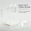 Miniatyrbilde 3 av 5: XJ-Dobbeltlags Spillkontrollerholder Akryl Gamepad Displaystøtte For Switch Pro/ / Joystick Rack St