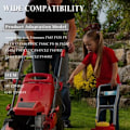 Pikkukuva 3 / 4: Kaasutin Stihl FS55 FS38 FS55R FS55RC HL45 KM55 FS80 FR85 FH75 FS45 FS46 FS74 FS75 HL75 HS70 C1Q-S63 C1Q-S69 -malleihin, sisältää aluslevyn, sytytystulpan ja sienisuodattimen